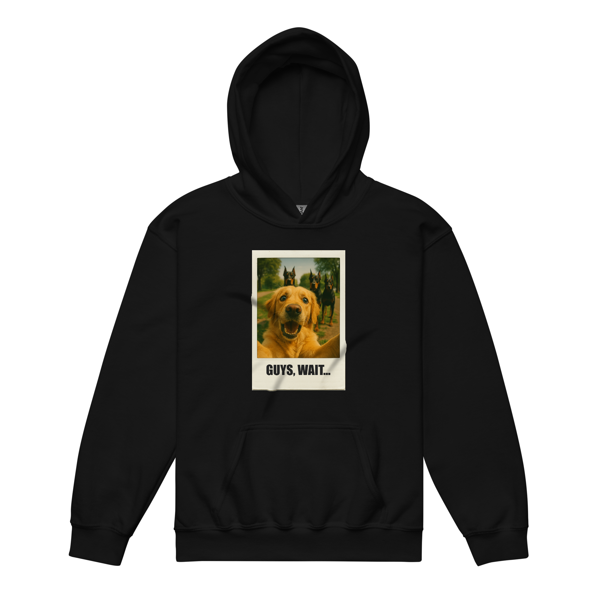 "GUYS WAIT.." • Youth Heavy Hoodie