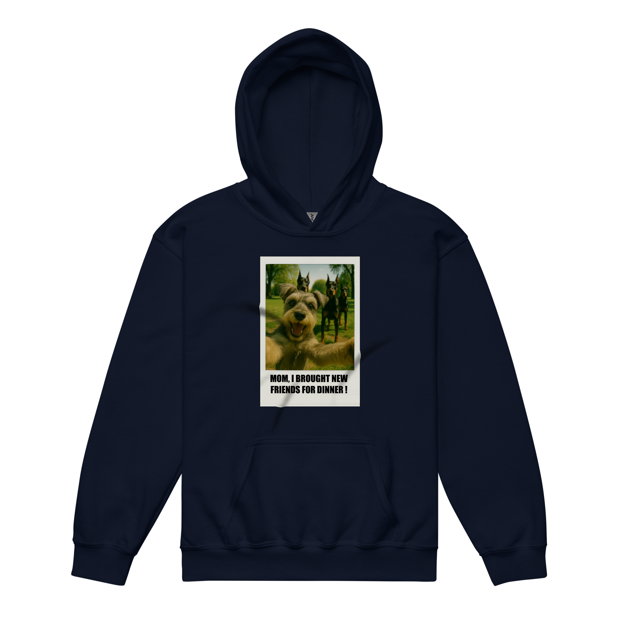 "MOM I BROUGHT NEW FRIENDS... " • Youth Heavy Hoodie