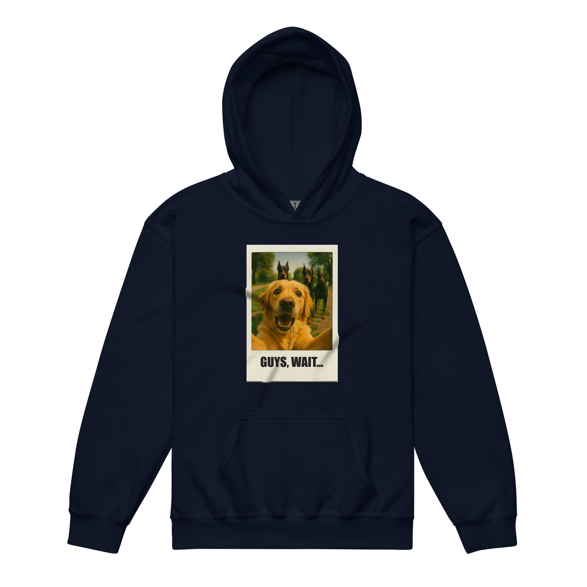 "GUYS WAIT.." • Youth Heavy Hoodie