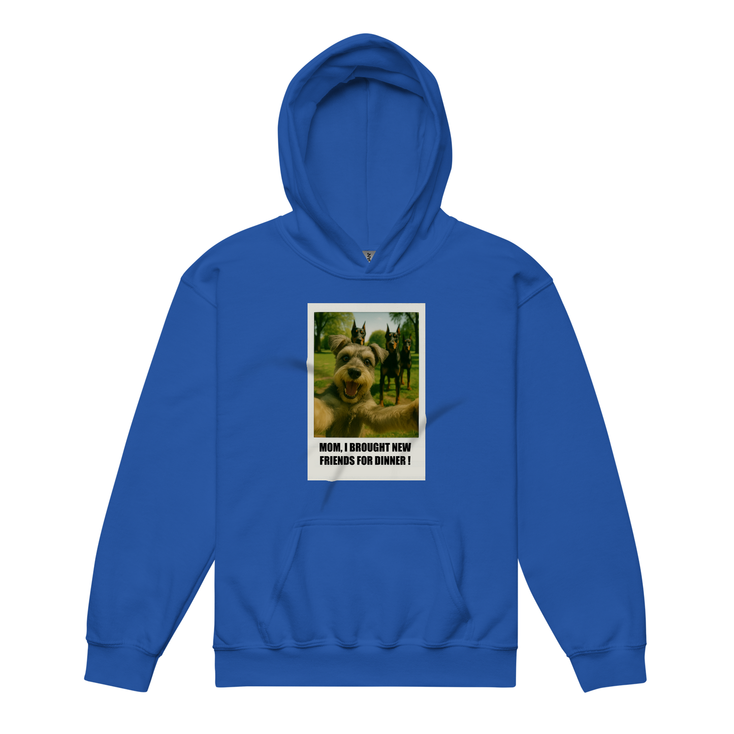 "MOM I BROUGHT NEW FRIENDS... " • Youth Heavy Hoodie