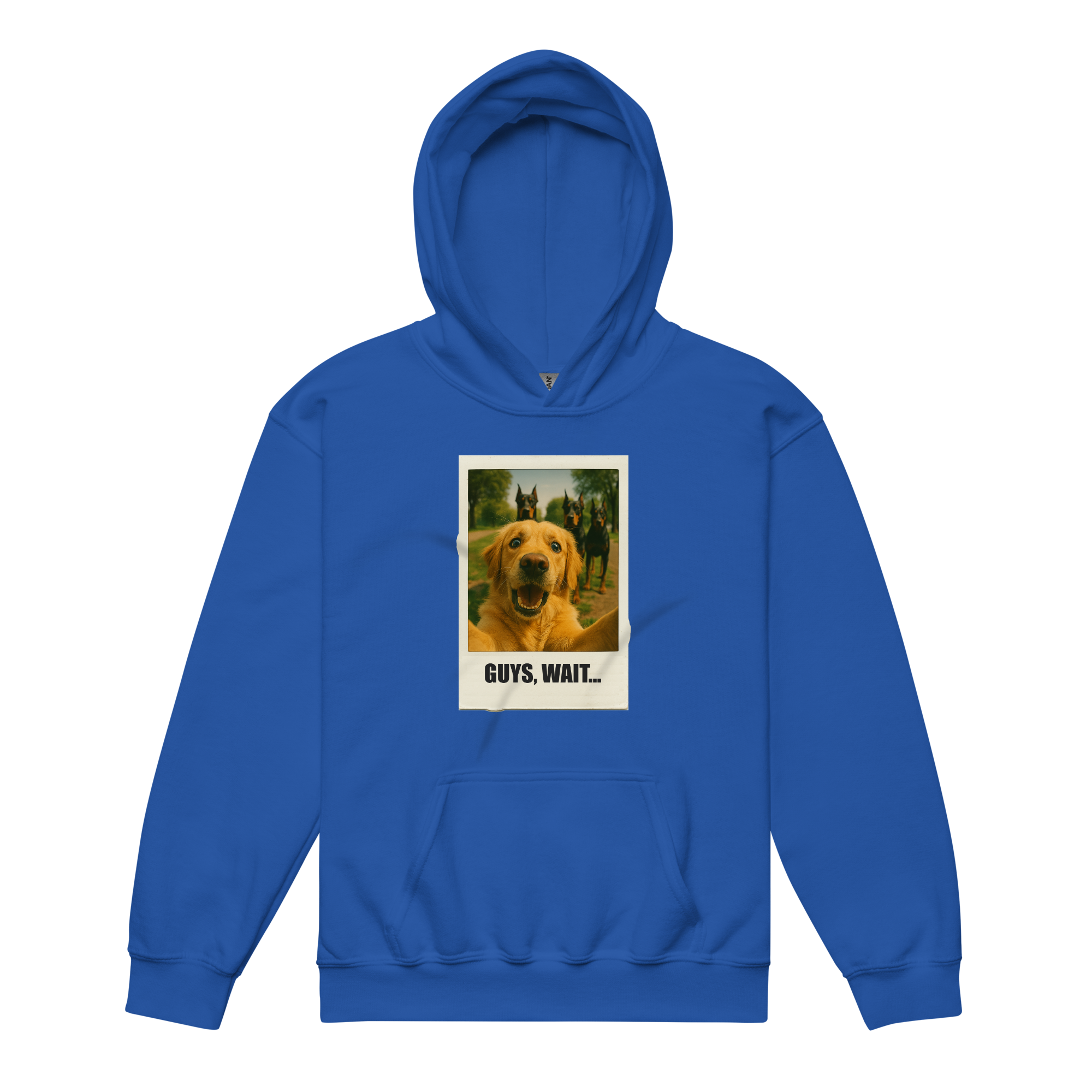 "GUYS WAIT.." • Youth Heavy Hoodie