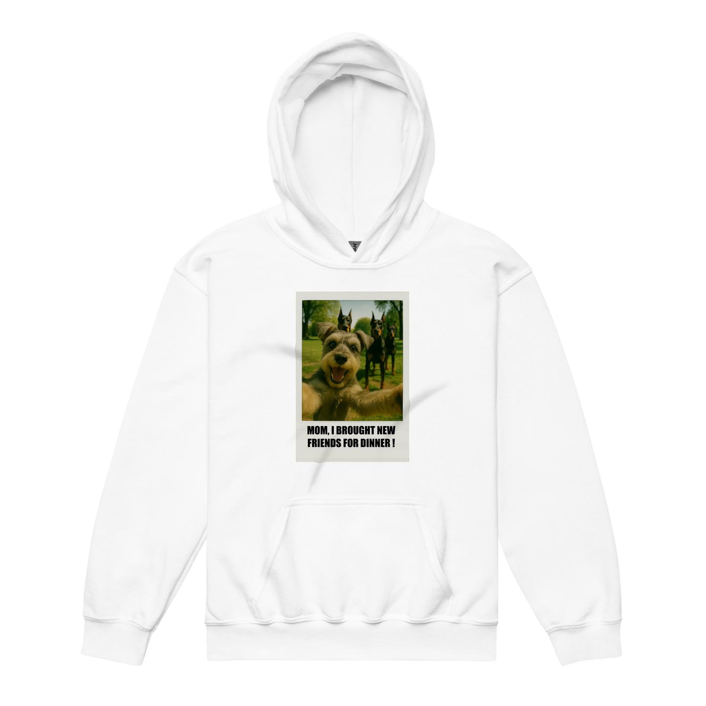"MOM I BROUGHT NEW FRIENDS... " • Youth Heavy Hoodie