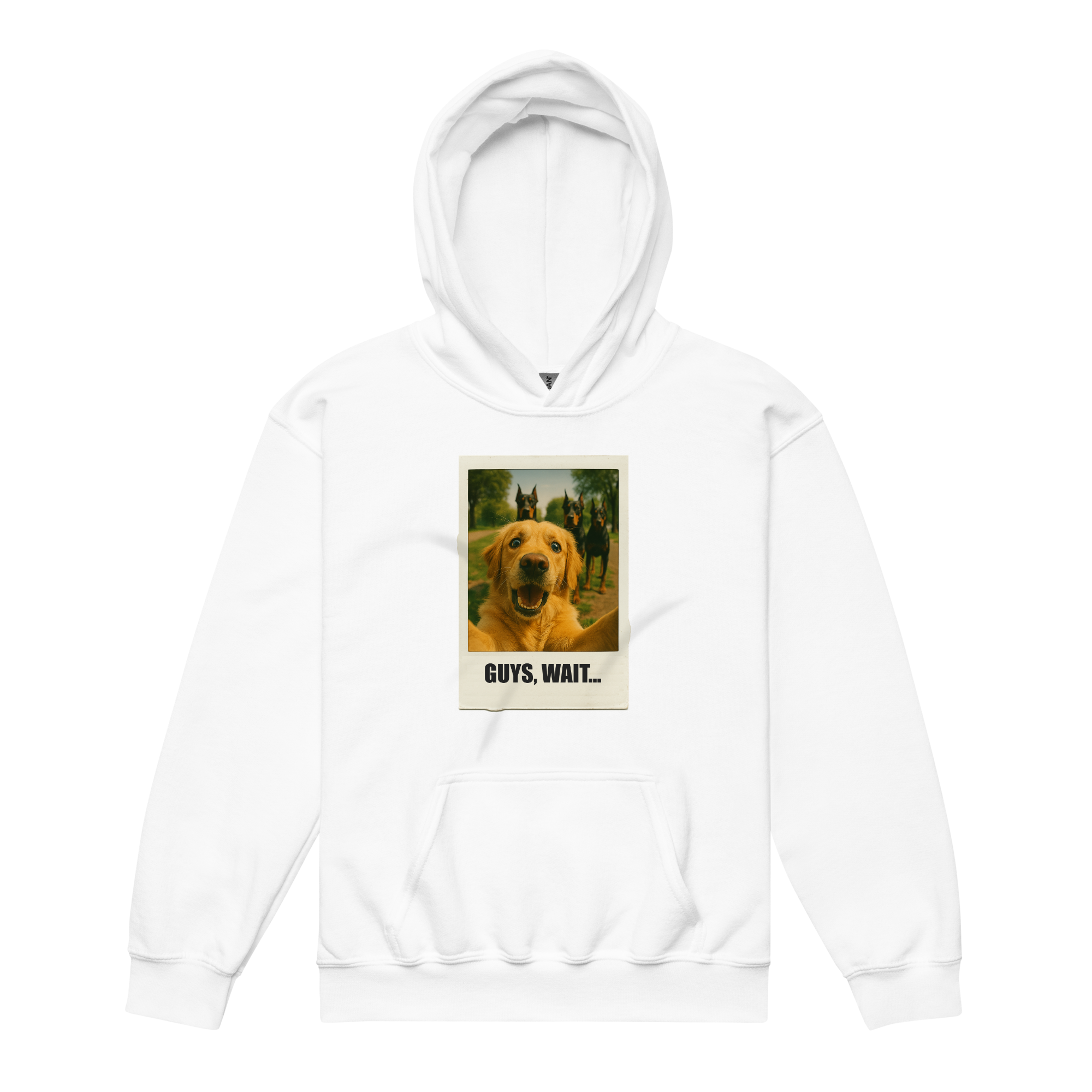 "GUYS WAIT.." • Youth Heavy Hoodie