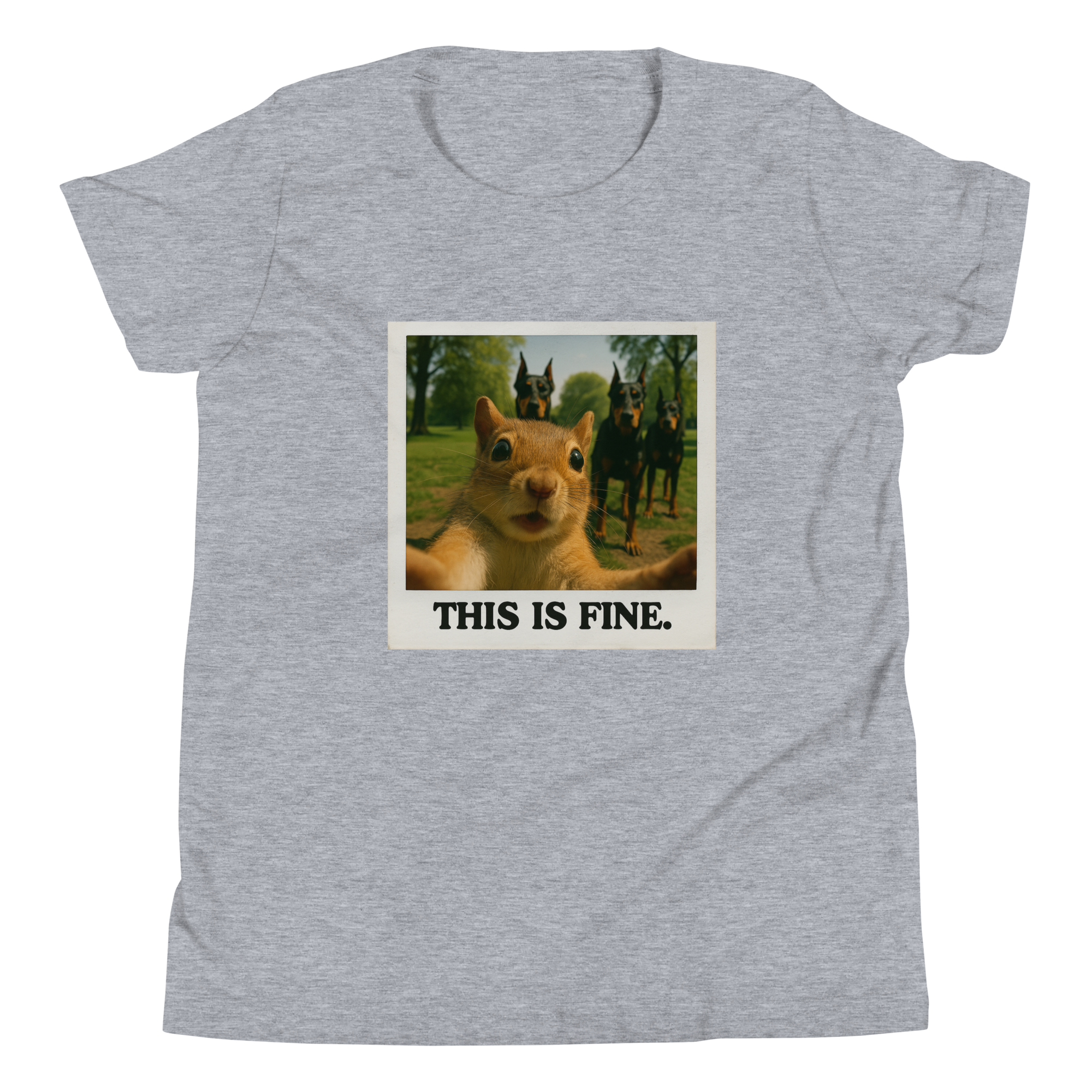 "THIS IS FINE" • Youth T-Shirt
